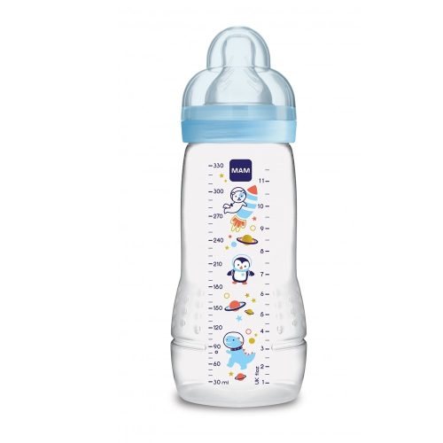 MAM Easy Active 330ml Kék - Cumisüveg