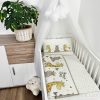 Sweet Time bézs – 2 részes babaágynemű szett bébi vízilóval és zsiráffal, 100% pamut – Zsebi Baba Shop