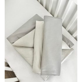 Hope – 2 részes babaágynemű szett szürke árnyalatokban – 70×90 cm paplan + 40×50 cm párna – Zsebi Baba Shop