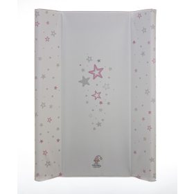 Puha peremes pelenkázólap Bézs Csillag mintával – 66x50 cm