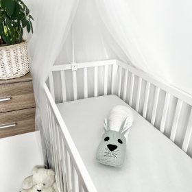  Nyuszi, menta waffle pamut, mosható – babatermék 1. kép