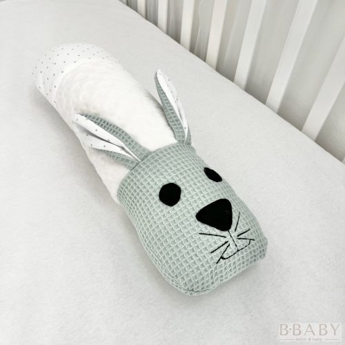 Little Bunny – Állatfigurás szundi hengerpárna babáknak 