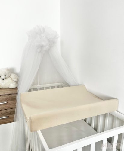 Tejeskávé pelenkázólap huzat 50×70 cm – 100% pamut, gumis, ékes pelenkázóra – pelenkázólap-huzat 5. kép