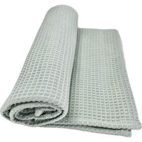 Olíva waffle babatakaró 70x90 cm – 100% pamut, OEKO-TEX, szellőző és puha – babatermék 2. kép