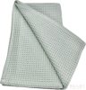 Olíva waffle babatakaró 70x90 cm – 100% pamut, OEKO-TEX, szellőző és puha – babatermék 3. kép