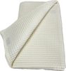 Vanília waffle babatakaró 70x90 cm – természetes pamut, OEKO-TEX, légáteresztő – babatermék 4. kép