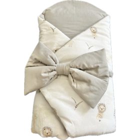 Kókuszpólya – Szafari álom  75×75 cm – Pamutvászon, kókuszbetéttel – Zsebi Baba Shop