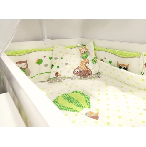 BabaKirály - 2 Részes Ágynemű Bagoly 