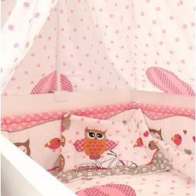 BabaKirály - 4 Részes Ágynemű Bagoly 