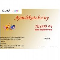 Ajándékutalványok