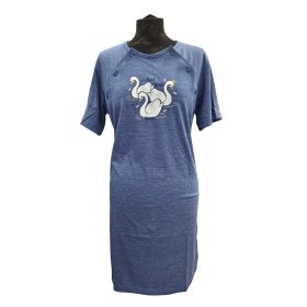 Dehai - Szoptatós Hálóing Hattyú-Sötét Kék Színű