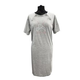 Dehai - Szoptatós Hálóing Nyuszi-Szürke Színű