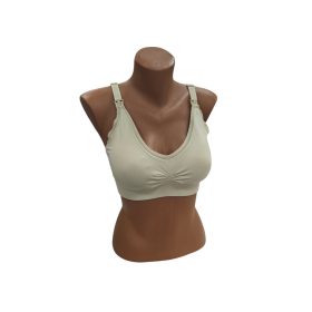 GreeNice 9672 - Csipkés Szoptatós Melltartó Bézs