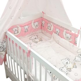 BabaKirály - 3 Részes Ágynemű Hold Maci 