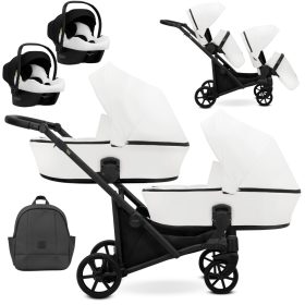 Kunert Brav DUO - White Eco Ikerbabakocsi