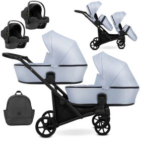 Kunert Brav DUO - Blue Eco Ikerbabakocsi