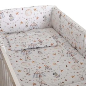 BabaKirály - 3 Részes Ágynemű Cirkusz - Kék