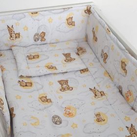 BabaKirály - 3 Részes Ágynemű Kis Állatok A Holdon