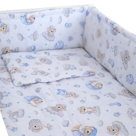 BabaKirály - 3 Részes Ágynemű Koalás-Kék