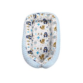 Minky Babafészek - Erdei Állatok kék