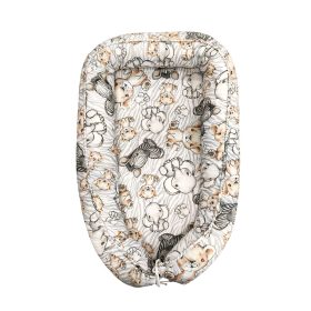 Babafészek - Szürke szafari állatos