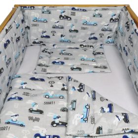 BabaKirály - 3 Részes Ágynemű Nyuszi Autóban