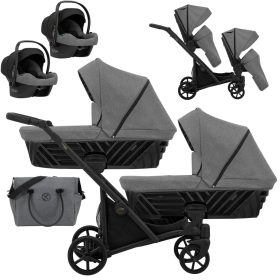 Kunert IVENTO DUO -  Deep Graphite Ikerbabakocsi