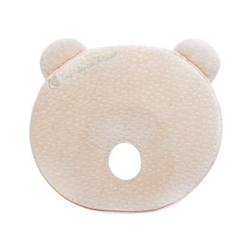   Kikkaboo - Memóriahabos Laposfejűség Elleni Párna Bézs Maci