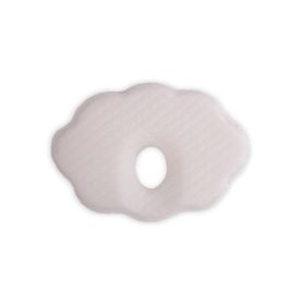   Kikkaboo - Memóriahabos Laposfejűség Elleni Párna Fehér Felhő