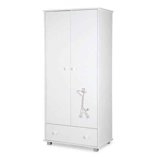Klups - Szafari Zsiráf Fehér - Babaszoba 3 Részes Szett