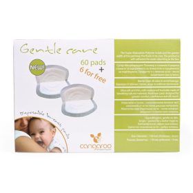Cangaroo Gentle care eldobható melltartó betét 60+6 db fehér – melltartóbetét 2. kép