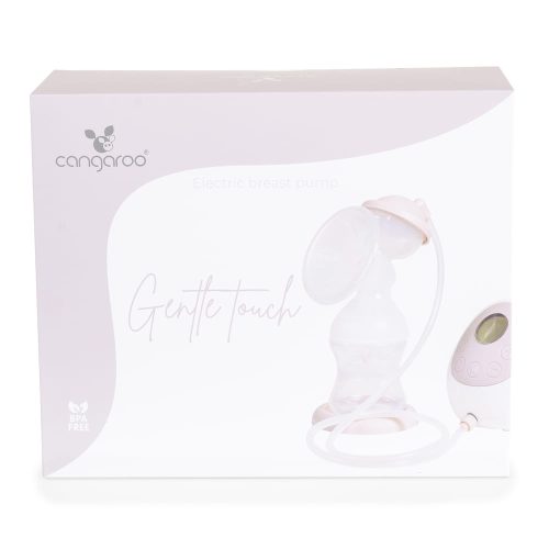 Cangaroo Gentle touch elektromos mellszívó 15 szint 1 tartállyal fehér/ pink – Zsebi Baba Shop
