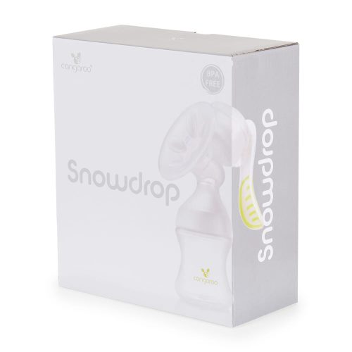 Cangaroo Snowdrop manuális mellszívó 1 cumisüveggel fehér