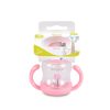 BOO itatópohár szívószállal, fogantyúval 280ml PINK – Zsebi Baba Shop