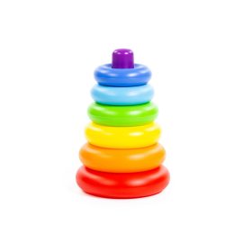 Polesie Toys  karikatorony montessori, műanyag SZÍNES – Zsebi Baba Shop