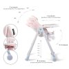 Cangaroo I Eat etetőszék 6-36 hóig 15 kg pink