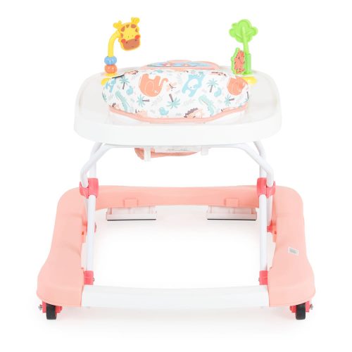 MONI Zoo 2in1 átalakítható bébikomp járássegítős pink – bébikomp 5. kép