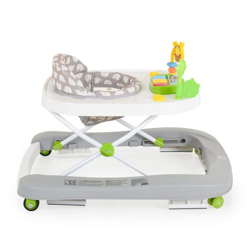 MONI Zoo 2in1 átalakítható bébikomp járássegítős szürke – bébikomp 9. kép