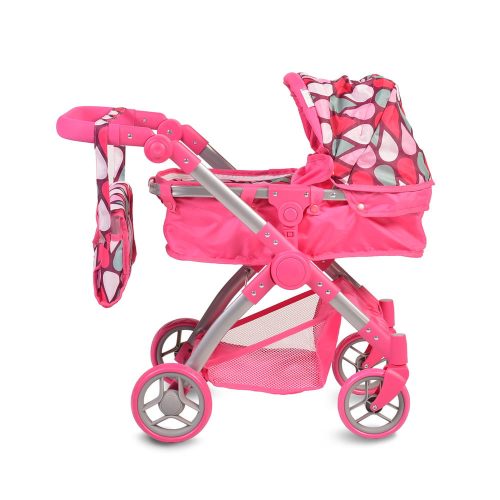 MONI VICKY babakocsi játék babának PINK 