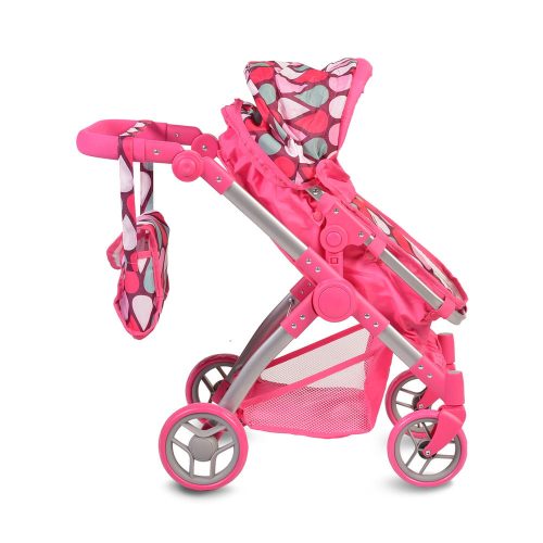 MONI VICKY babakocsi játék babának PINK 