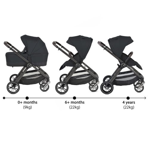 Cangaroo Macan 2in1 babakocsi fekete – Zsebi Baba Shop