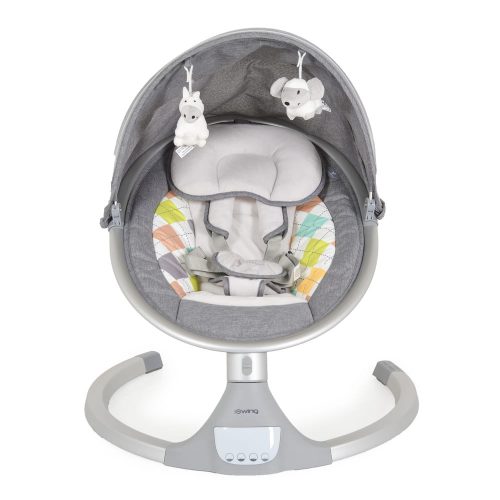 Moni Iswing elektromos hinta, 9 kg, 5seb., szúnyoghálóval V.SZÜRKE