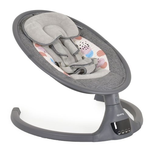 Moni Iswing elektromos hinta, 9 kg, 5seb., szúnyoghálóval S.SZÜRKE