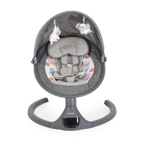 Moni Iswing elektromos hinta, 9 kg, 5seb., szúnyoghálóval S.SZÜRKE