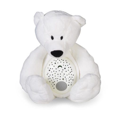 Moni Toys Lamp éjjeli lámpa maci plüss projector fehér – Zsebi Baba Shop