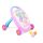 Moni MUSIC BABY WALKER járássegítő sütis PINK