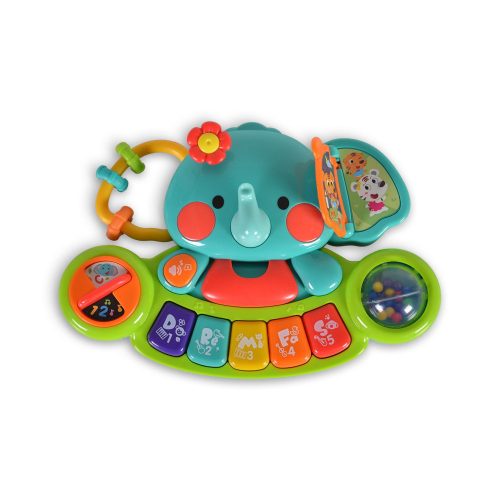 HOLA bébijáték Elefánt zenélő zongora – Zsebi Baba Shop