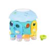 Moni Műanyagjáték GOMBAHÁZ formaberakó KÉK – Zsebi Baba Shop