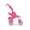 Moni Toys Stars játék babakocsi lapra csukhatós 