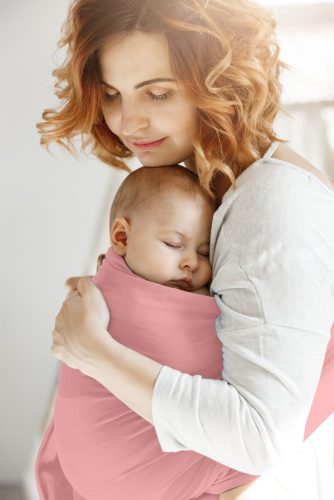 Cangaroo Cherish hordozókendő pink – Zsebi Baba Shop